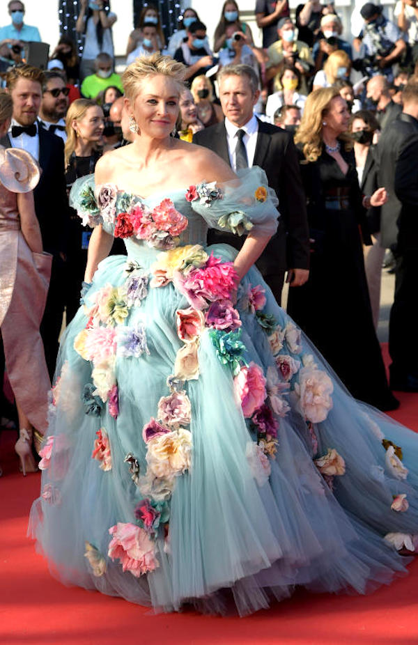 Red Carpet per Sharon Stone al 74°Festival Internazionale del cinema di Cannes Red Carpet per Sharon Stone al 74°Festival Internazionale del cinema di Cannes