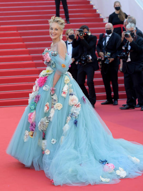 Red Carpet per Sharon Stone al 74°Festival Internazionale del cinema di Cannes Red Carpet per Sharon Stone al 74°Festival Internazionale del cinema di Cannes