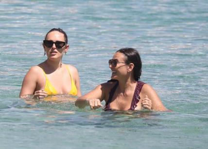 Mykonos,Demi Moore e la figlia Rumer Willis in vacanza in grecia