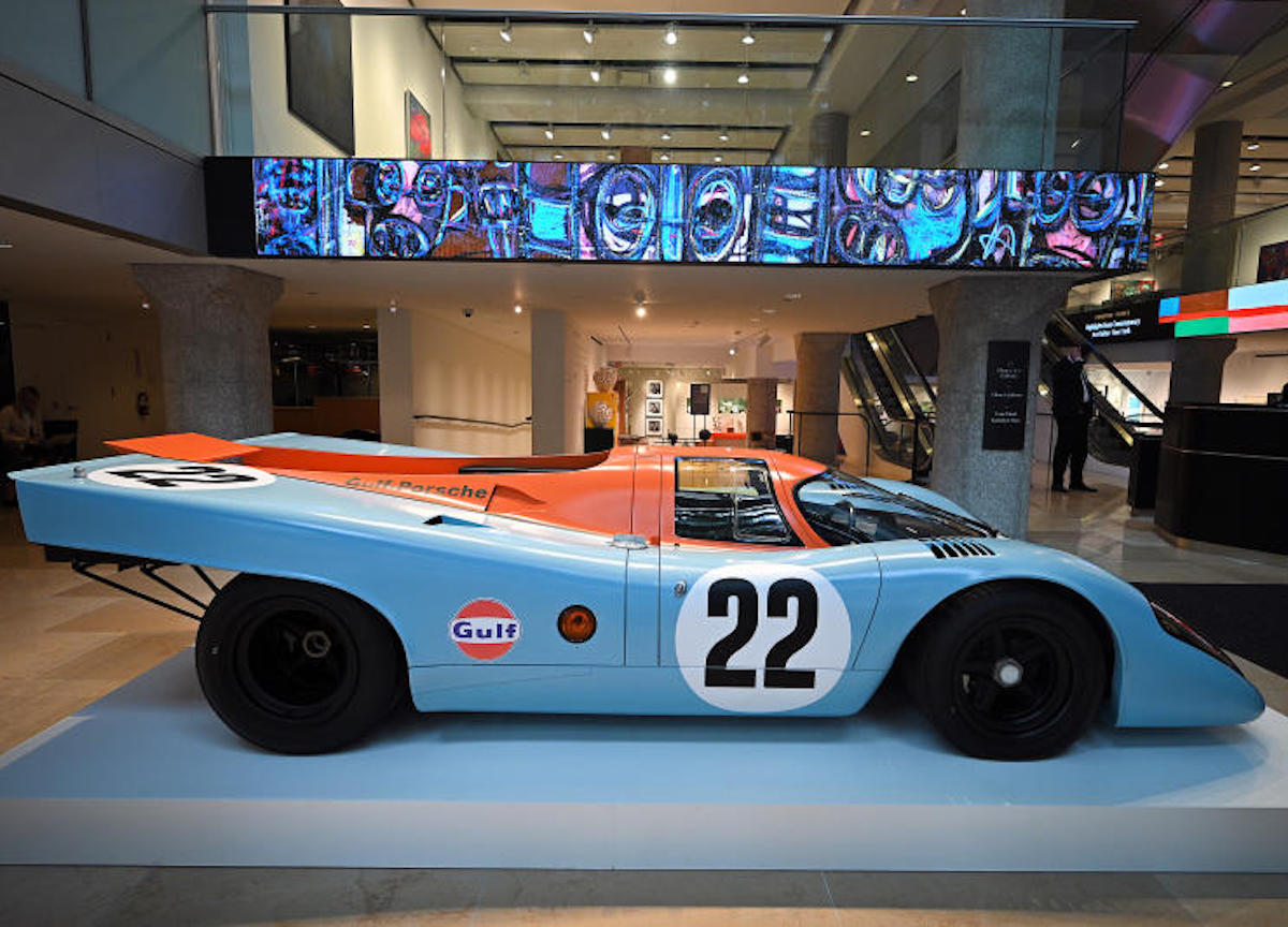 NY,1970 porsche 917K guidata da Steve Mc Queen,film le mans,asta a16 mil. USD