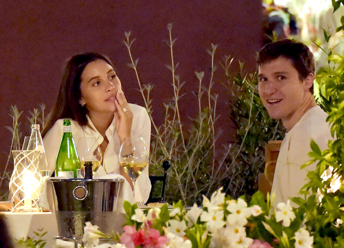 Portofino,Federico Chiesa cena romantica con la fidanzata Benedetta Quaglia
