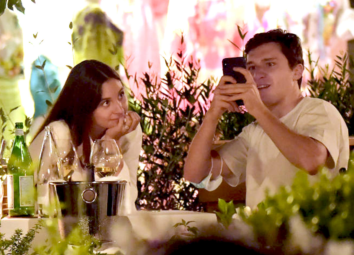 Portofino,Federico Chiesa cena romantica con la fidanzata Benedetta Quaglia