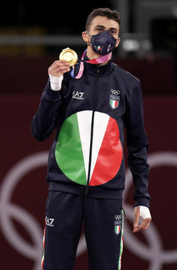 Olimpiadi, Tokyo 2020. Medaglie d'oro, taekwondo, Vito Dell'Aquila