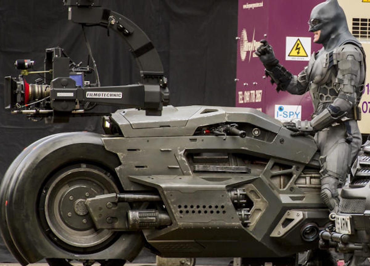 Glasgow, set  del nuovo film di Batman con Ben Affleck protagonista