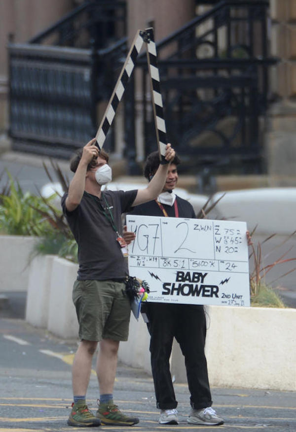 Glasgow, set  del nuovo film di Batman con Ben Affleck protagonista