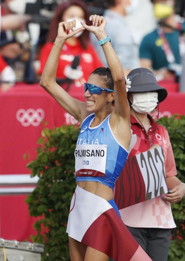 Olimpiadi,Antonella Palmisano medaglia d'oro nella marcia 20 km femminile