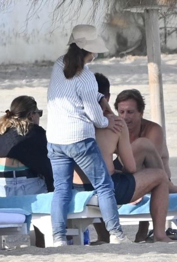 Spagna,Diego Simeone,tecnico Atletico Madrid,El Cholo,in vacanza con famiglia