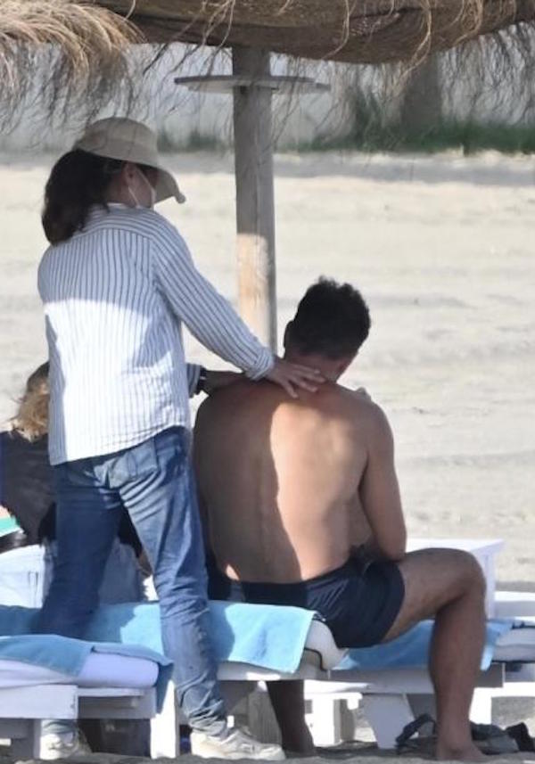Spagna,Diego Simeone,tecnico Atletico Madrid,El Cholo,in vacanza con famiglia