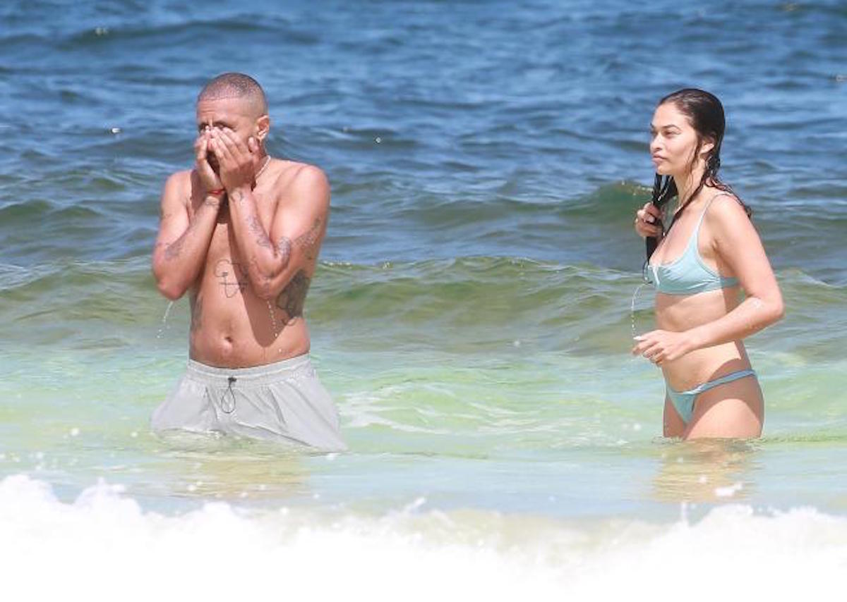  Tulum,Shanina Shayk e il fidanzato Matthew Adesuyan tra bagni e coccole   72 