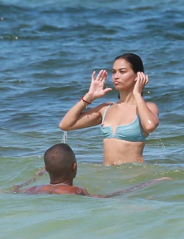  Tulum,Shanina Shayk e il fidanzato Matthew Adesuyan tra bagni e coccole   72 