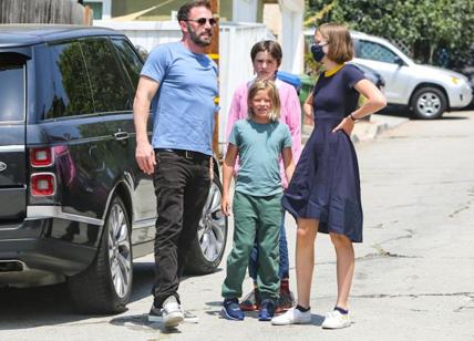 los Angeles,Ben Affleck riunione con i figli,Samuel,Violet e Seraphina
