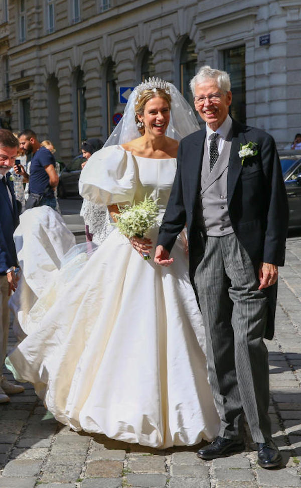 la sposa e il padre