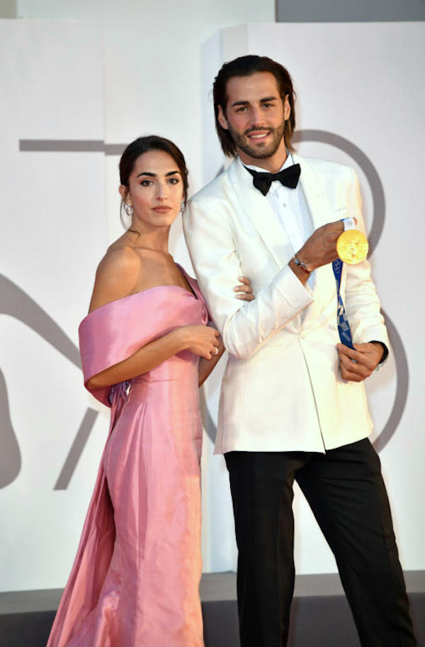 Gianmarco Tamberi e fidanzata Chiara Bontempi