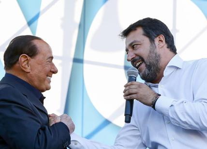 Berlusconi e i ministri di Fi con Giorgetti. Tajani e Ronzulli con Salvini