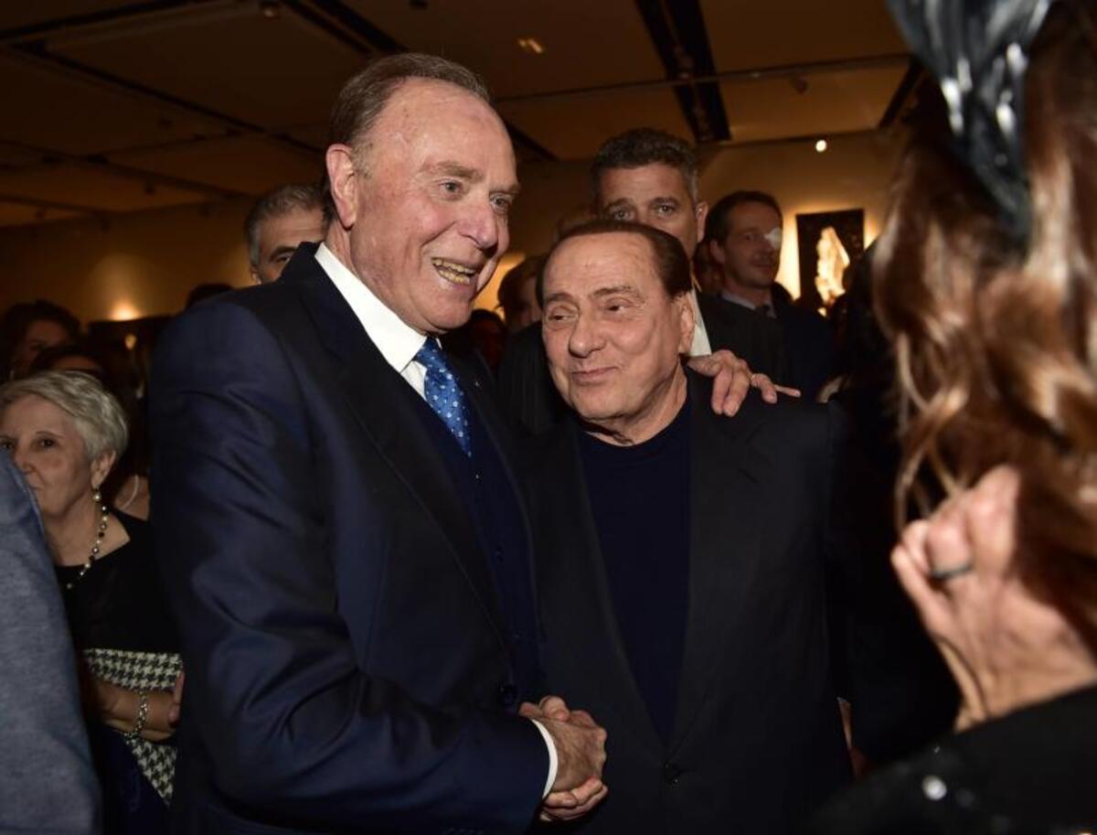 Ennio Doris Silvio Berlusconi