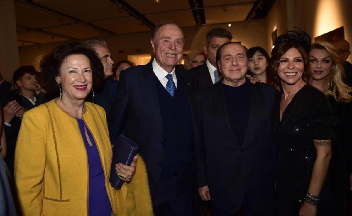 Ennio Doris Silvio Berlusconi