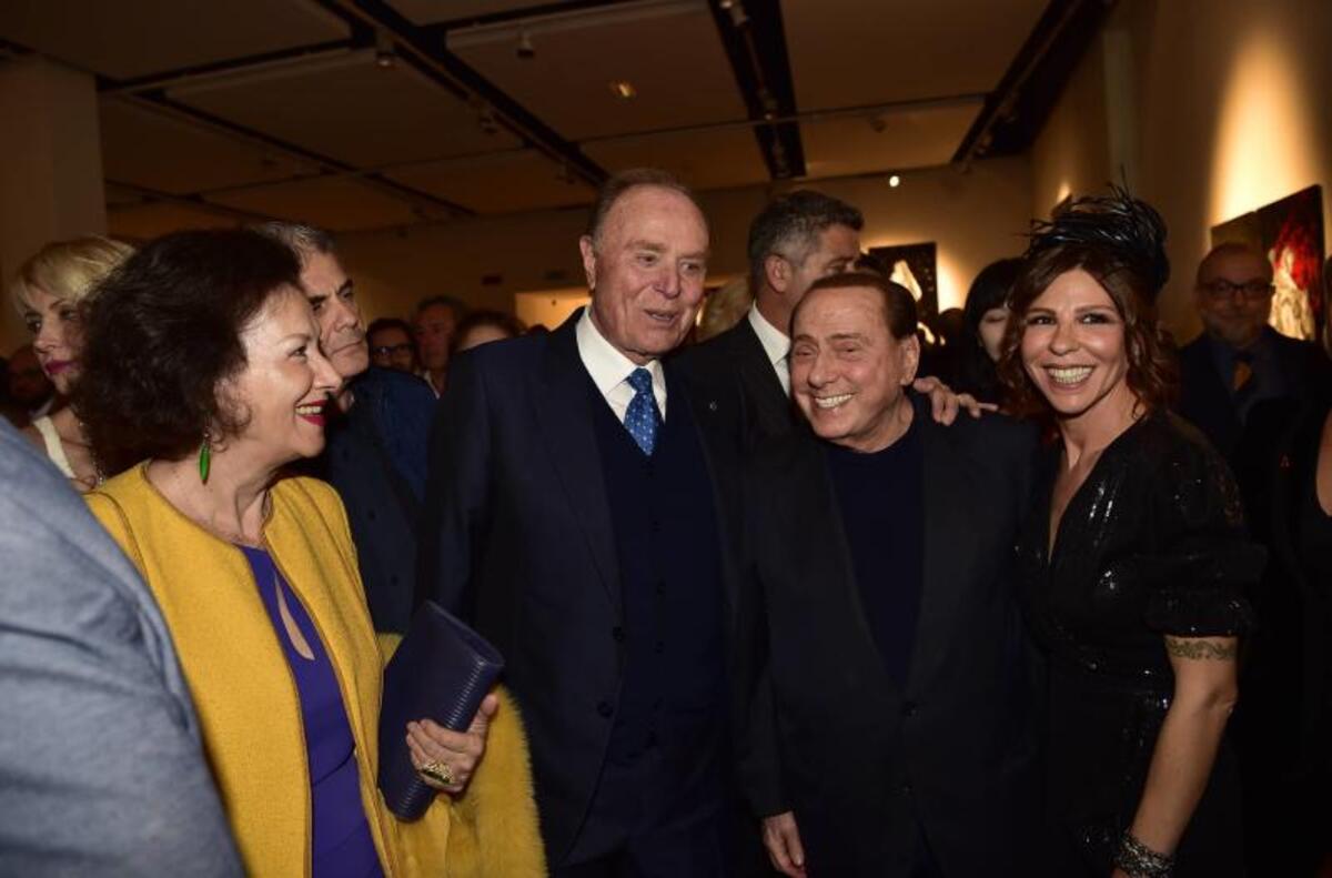 Ennio Doris Silvio Berlusconi