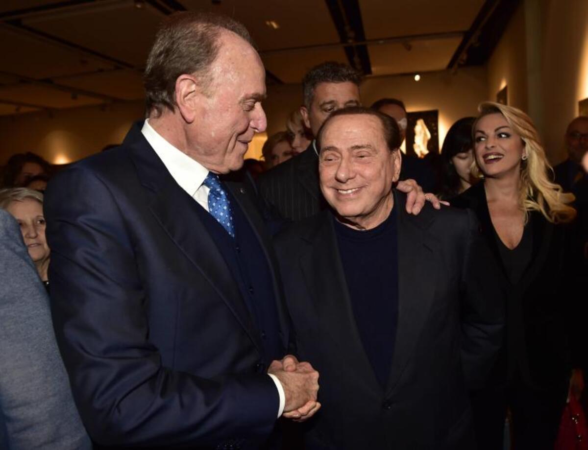 Ennio Doris e Silvio Berlusconi Ennio Doris e Silvio Berlusconi