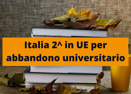 Italia 2^ in UE per abbandono universitario