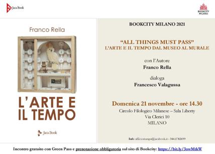 BookCity Milano, Jaca Book presenta "L'arte e il tempo" domenica 21 novembre