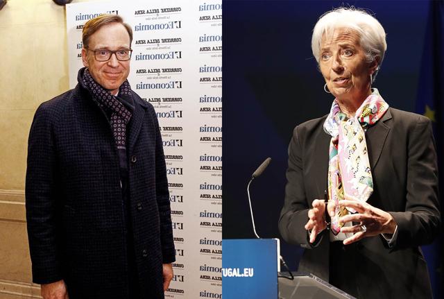 Jens Weidmann Christine Lagarde Lapresse Jens Weidmann Christine Lagarde Lapresse