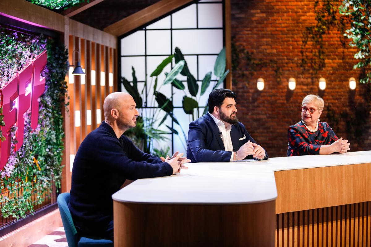 Joe Bastianich, Lidia Bastianich e Antonino Cannavacciuolo Joe Bastianich, Lidia Bastianich e Antonino Cannavacciuolo
