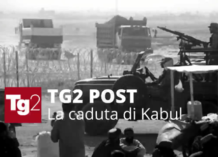 Ascolti tv, Tg2 Post Speciale "La resa di Kabul" in prima serata arriva all'8%