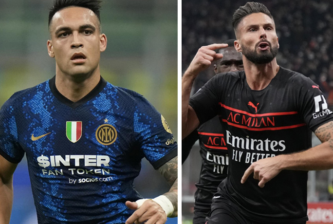 Lautaro Martinez - Giroud (Lapresse) Lautaro Martinez - Giroud (Lapresse)