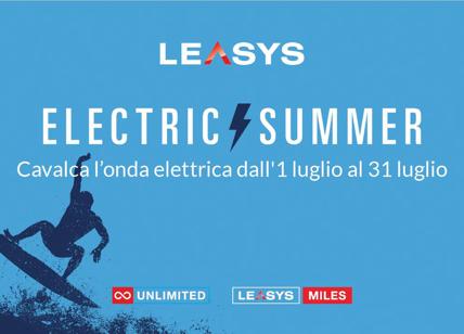 Leasys lancia la “Electric Summer”, dedicate alla mobilità elettrica