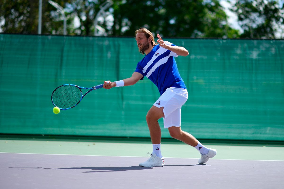 Lucas Pouille Le Coq Sportif