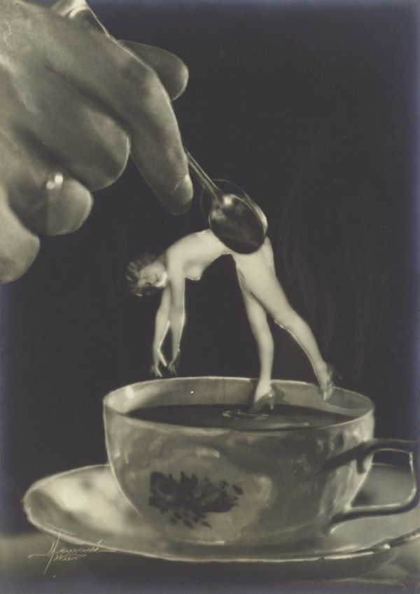 Manassè Studio, Mein Zukerl, 1926, stampa alla gelatina sali d’argento, 15,8x11,2 cm