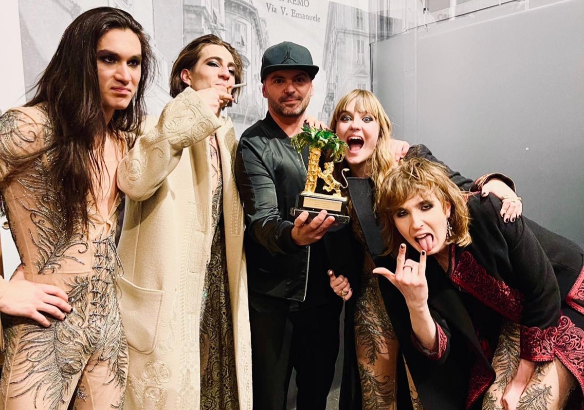 Maneskin chi è fabrizio ferraguzzo