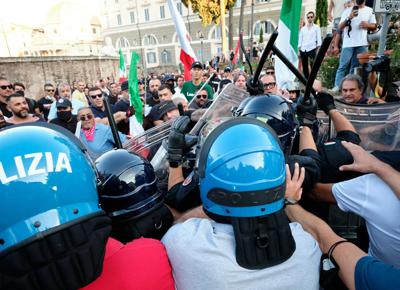manifestazione no green pass
