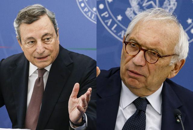 Mario Draghi Patrizio Bianchi Lapresse Mario Draghi Patrizio Bianchi Lapresse