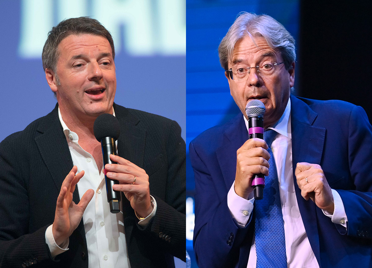 Matteo Renzi Paolo Gentiloni Matteo Renzi Paolo Gentiloni
