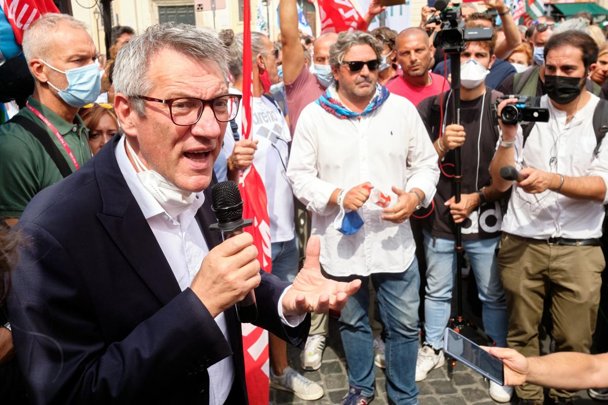 Maurizio Landini (Lapresse)