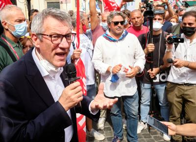 Maurizio Landini Cgil