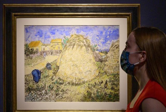 "Meules de blé" di Va Gogh, record all'asta da Christie's "Meules de blé" di Va Gogh, record all'asta da Christie's