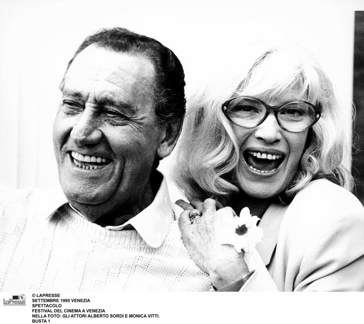 monica vitti e alberto sordi