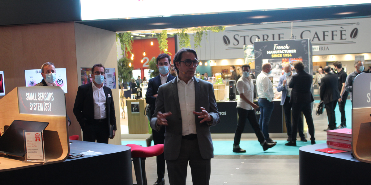 Morello, Strategic Marketing Director del Gruppo Cimbali. Conferenza stampa Cimbali, HOST 2021 Morello, Strategic Marketing Director del Gruppo Cimbali. Conferenza stampa Cimbali, HOST 2021