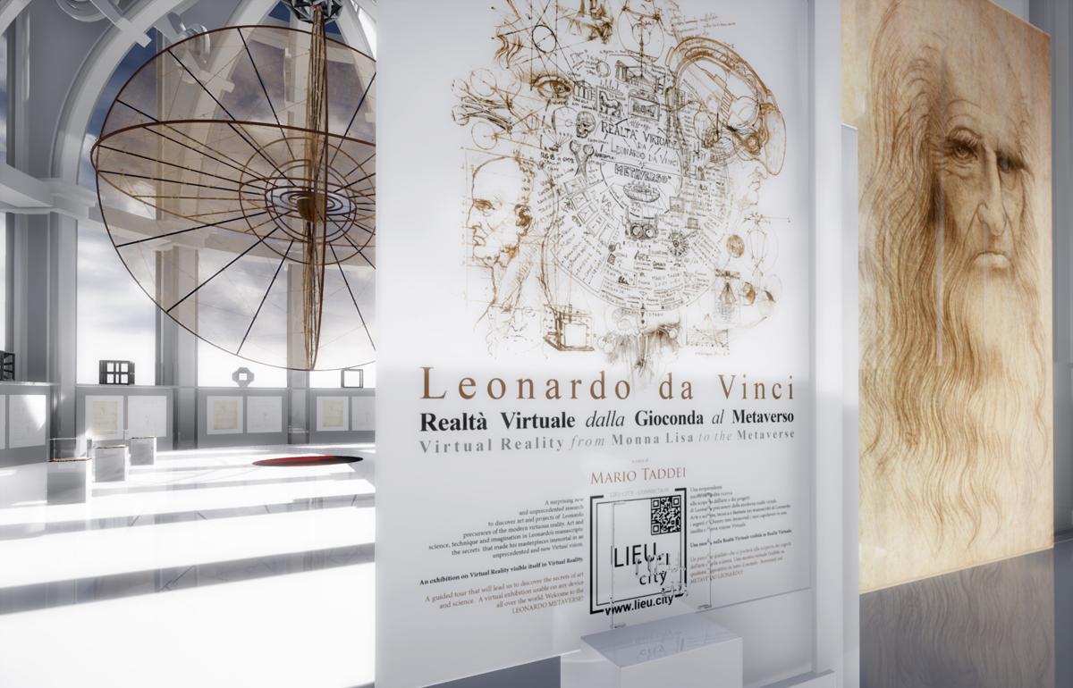 Leonardo da Vinci - Realtà Virtuale dalla Gioconda al Metaverso Leonardo da Vinci - Realtà Virtuale dalla Gioconda al Metaverso