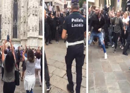Manifestazione No Green Pass a Milano: 41 denunciati