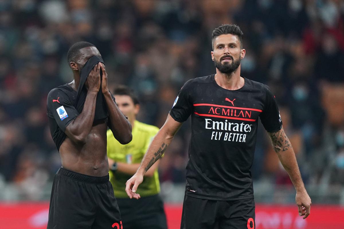 Olivier Giroud Milan Ballo Toure