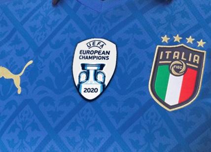 Italia campione d'Europa: la patch sulle maglie degli Azzurri