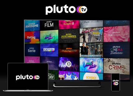Pluto tv si accende: 40 canali esclusivi in streaming free