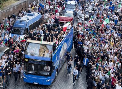 pullman italia roma campioni europa