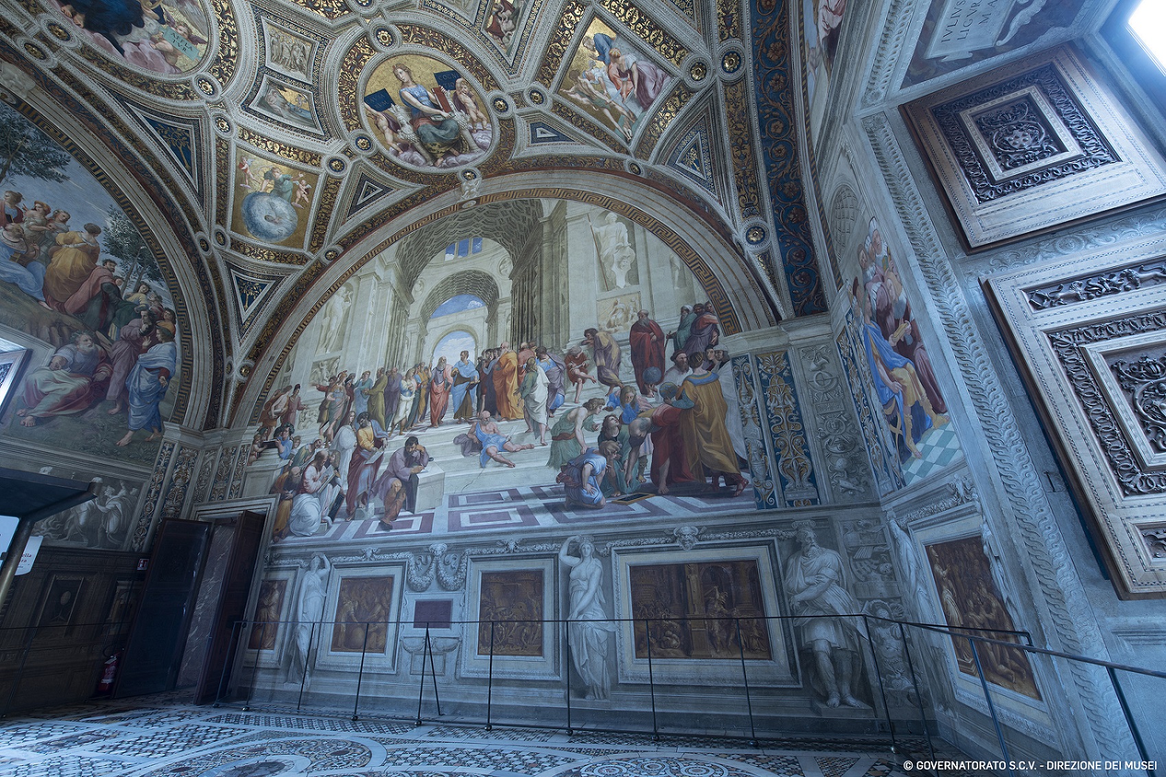 Carrier supporta la conservazione dell'arte nelle Stanze di Raffaello ai Musei Vaticani