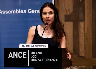 Regina De Albertis Presidente Assimpredil Ance 050721
