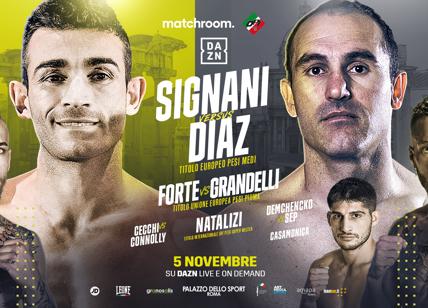 Roma Boxing Night, Matteo Signani: “Voglio battere Diaz, poi sogno Mondiale"