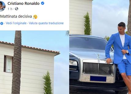 Ronaldo-Juve, "mattinata decisiva": il post che somiglia a un addio...